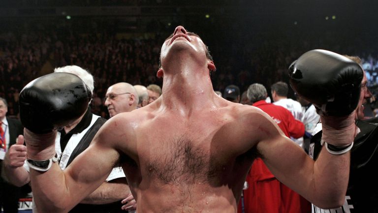 Calzaghe edged his fight with Hopkins