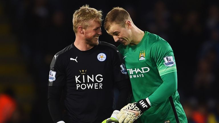 Joe Hart  and Kasper Schmeichel have been key performers for their teams