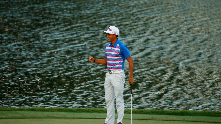 Rickie Fowler birdied the 17th three times on the final day in his thrilling TPC win last year
