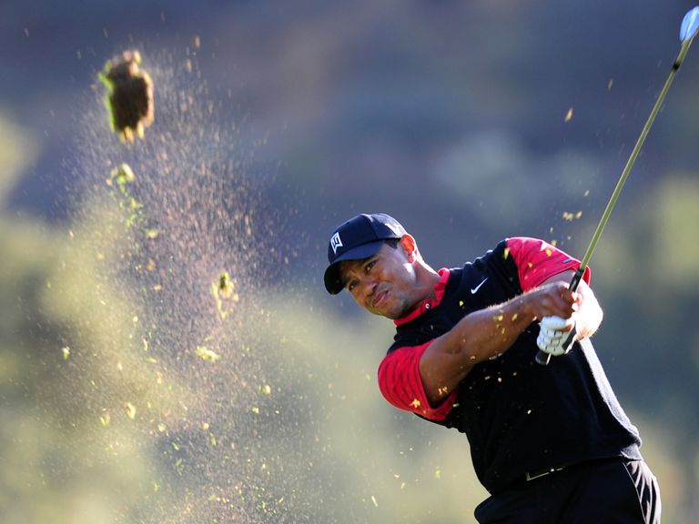 Tiger Woods goes wild when young boy nails hole-in-one