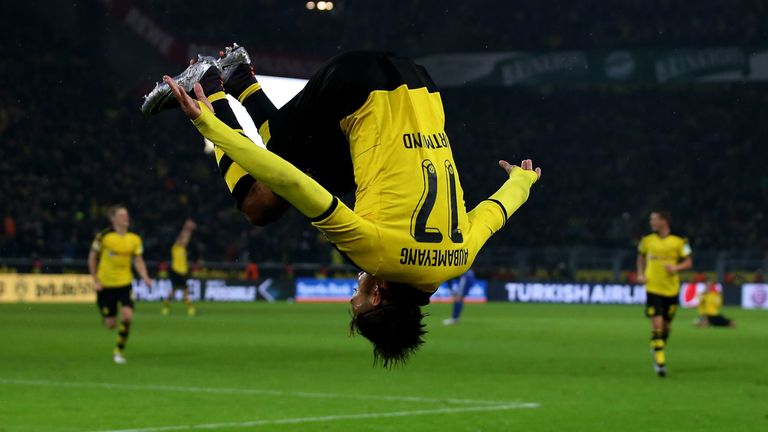 Dortmund's Pierre Emerick Aubameyang wants to move to Real Madrid