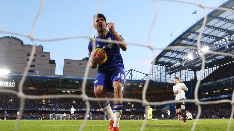 Costa scored 59 goals in 120 appearances for Chelsea 