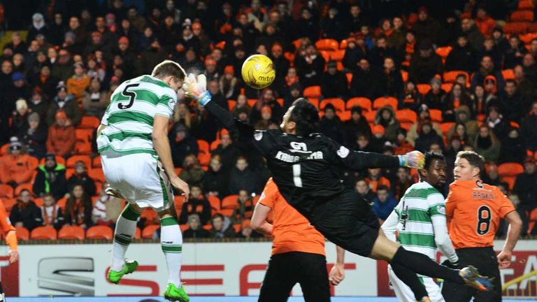Jozo Simunovic powers home Celtic's second goal
