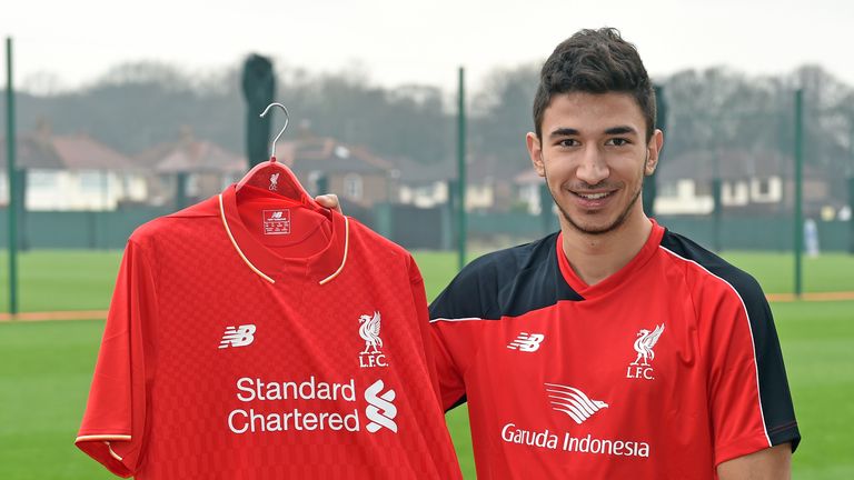 Marko Grujic becomes Liverpool's first signing of the January transfer window