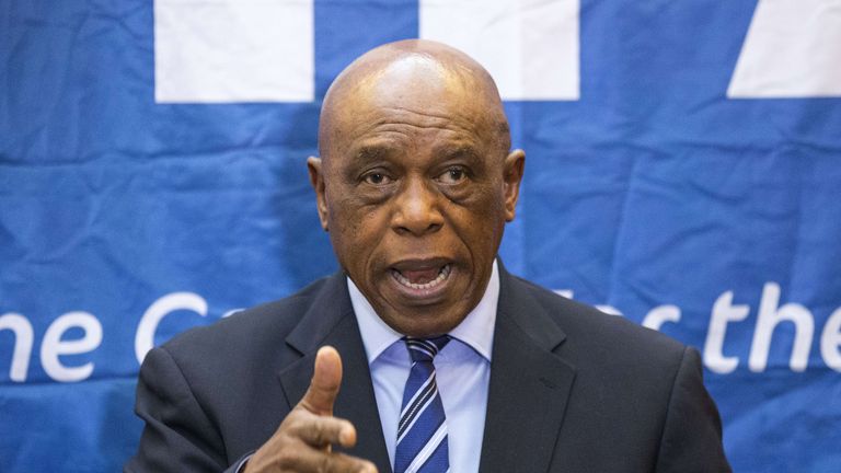 Tokyo Sexwale's campaign was not backed by Africa