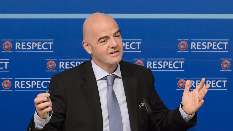 Gianni Infantino Elected FIFA President Gianni Infantino Elected FIFA President