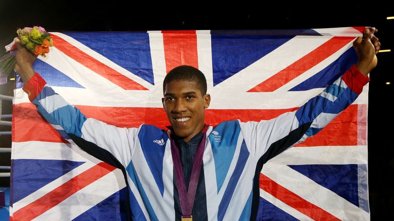 Anthony Joshua defeated reigning Olympic champion Roberto Cammarelle to win gold in London four years ago