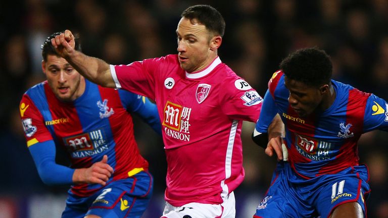 Marc Pugh leveled the game for Bournemouth before half-time.