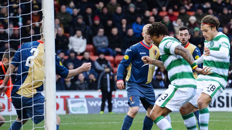 Colin Kazim-Richards scored as Celtic beat East Kilbride in the fifth round
