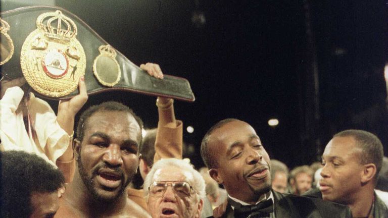 Evander Holyfield won world titles at cruiser and heavyweight