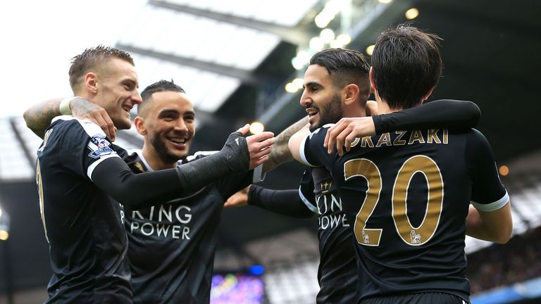 Leicester thumped title rivals Man City 3-1 on Saturday