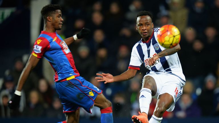 Saido Berahino scored in the win over Palace