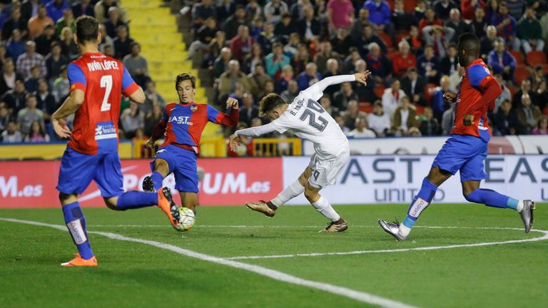 Debutant Borja Mayoral forces own-goal with low first-half shot