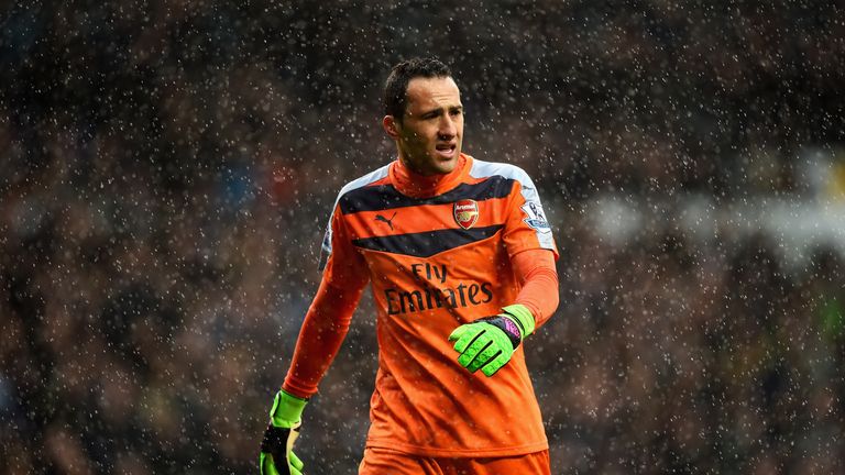 Arsenal goalkeeper David Ospina will be in America with Colombia