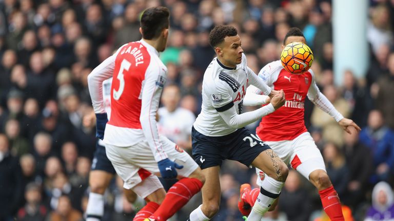Tottenham's players out-ran their rivals Arsenal on Saturday