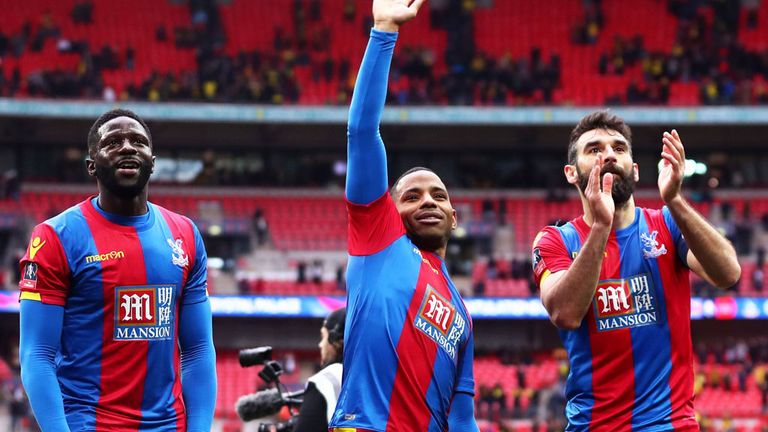 Crystal Palace face Manchester United in the FA Cup final