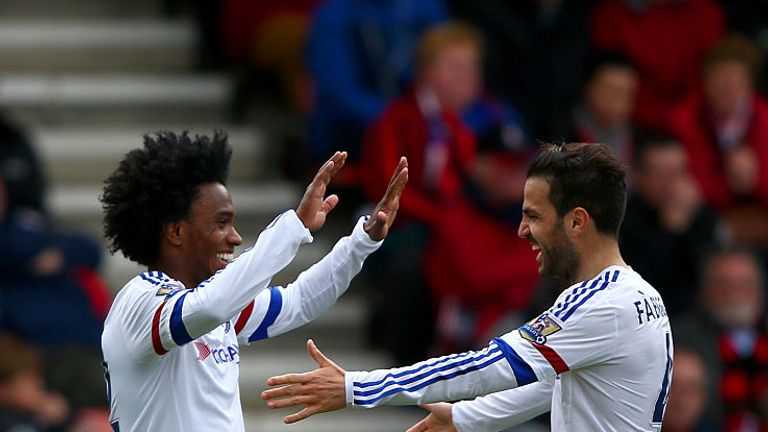 Willian has scored 19 goals in 140 appearances for Chelsea