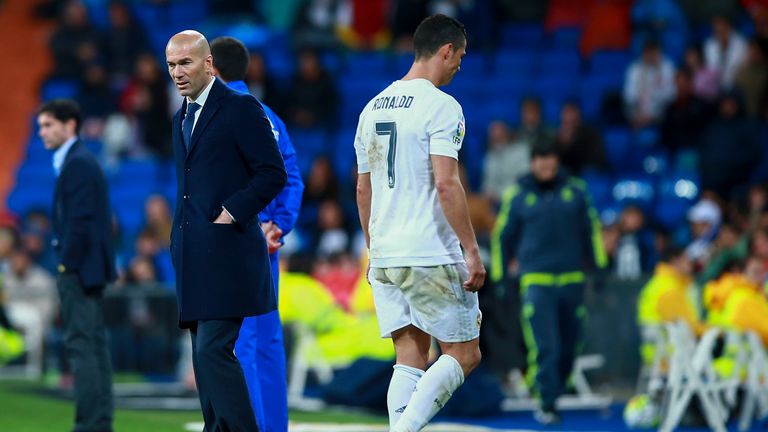 Cristiano Ronaldo limped off injured at the end of Real Madrid's midweek win over Villarreal