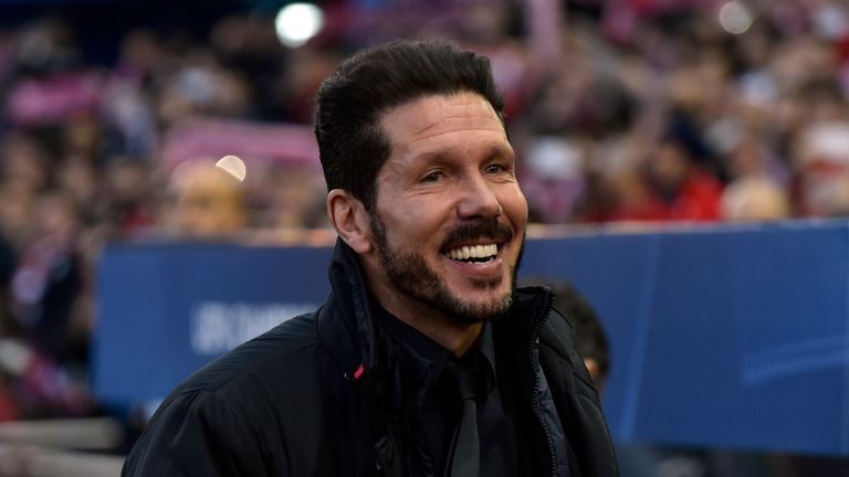 Diego Simeone's Atletico Madrid face Bayern Munich