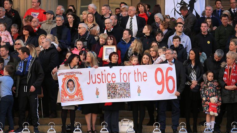 Hillsborough Families To Sue Police Forces Football News Sky Sports 1234