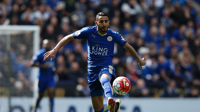 Wenger played down reports that Arsenal will make a move for Riyad Mahrez in the summer