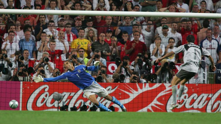 Portugal have been to four semi-finals out of five, beating England to get to the Euro 2004 last four