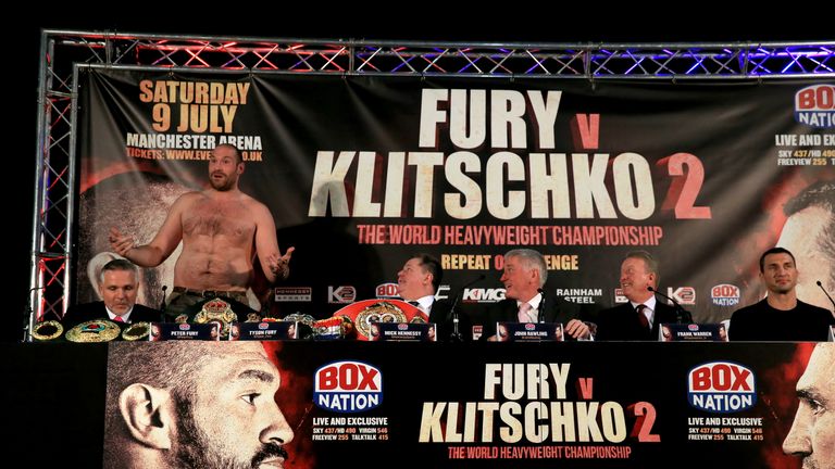 A scheduled rematch fell through due to Fury being 'medically unfit'