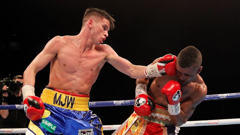 Martin J Ward outpointed Ruddy Encarnacion in his most recent fight