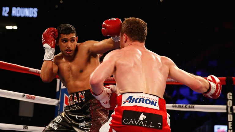 Khan's combinations saw him ahead on the scorecards