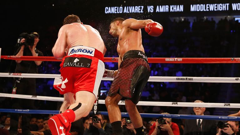 Alvarez ended Khan's chances of springing a surprise