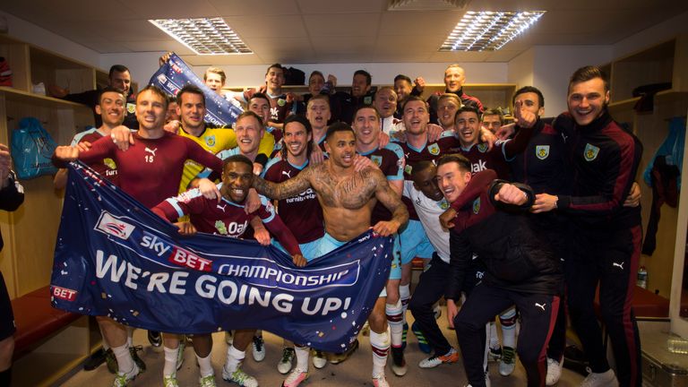 Burnley have already celebrated promotion after beating QPR (Mark Robinson/Sky Bet)