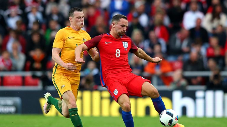 Danny Drinkwater played 90 minutes against Australia
