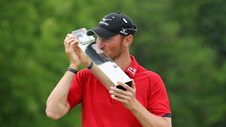 Chris Wood survived a huge test of his nerve down the back nine