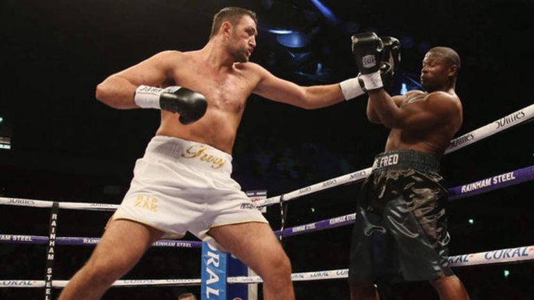 Undefeated Hughie Fury (L) faces his biggest test to date