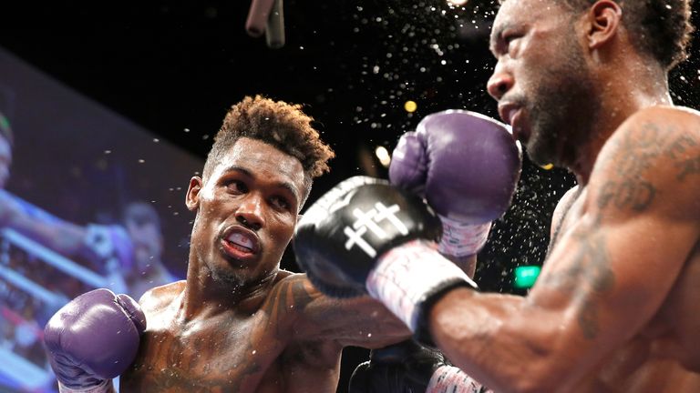 Jermall Charlo in action against Austin Trout last May
