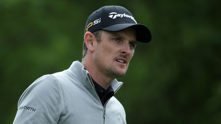 Justin Rose was left to rue a poor finish, dropping two shots at the 18th