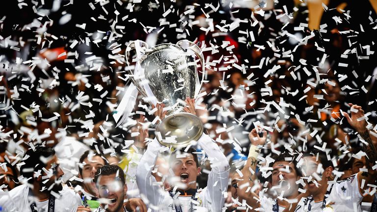 Real last lifted the Champions League trophy in 2014, beating Atletico in the final