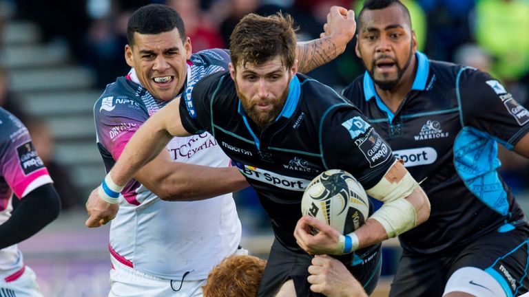 Glasgow Warriors centre Richie Vernon is one of the five players