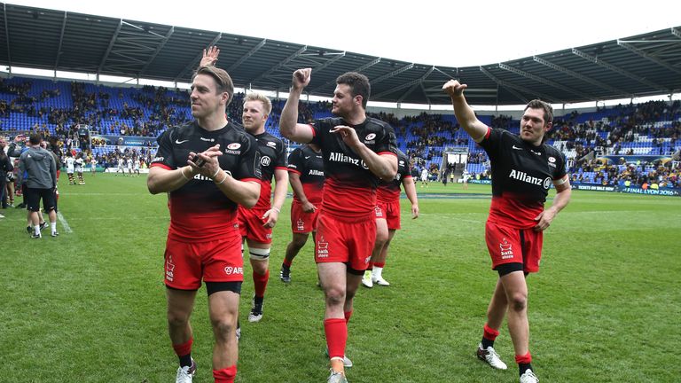 Saracens appearing in their second Champions Cup final