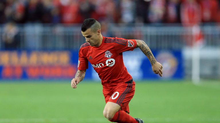 Sebastian Giovinco is second on the list of MLS high earners, ahead of his Toronto FC team-mate Michael Bradley