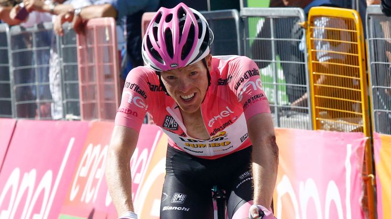 Kruijswijk suffered heavy time losses on stages 19 and 20