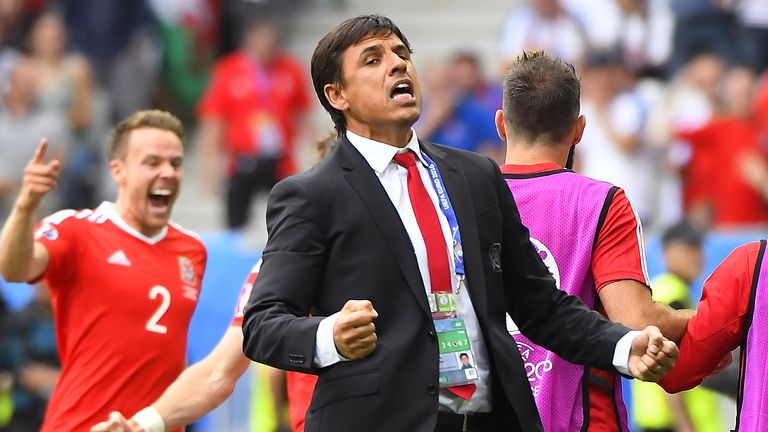 Chris Coleman's Wales side take on England on Thursday 