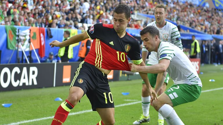 Hazard will miss Belgium's World Cup Qualifier against Estonia