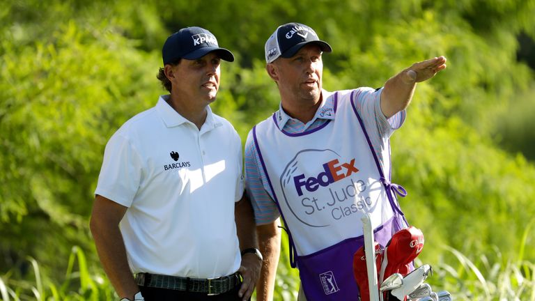 Mackay has not caddied on the PGA Tour since splitting with Phil Mickelson after 25 years together
