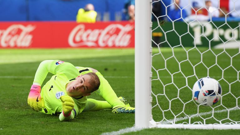 Joe Hart should have done better with Bale's strike