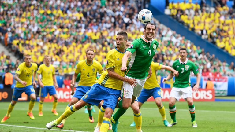 O'Shea played at two European Championships during his international career