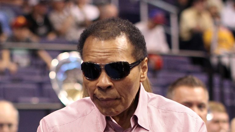 Ali suffered from Parkinson's disease since 1984