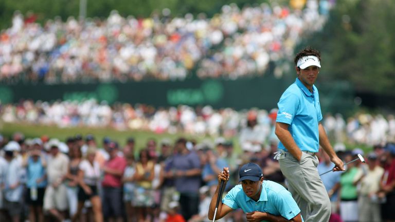 Nick's most memorable day on a golf course - playing with Woods at the US Open