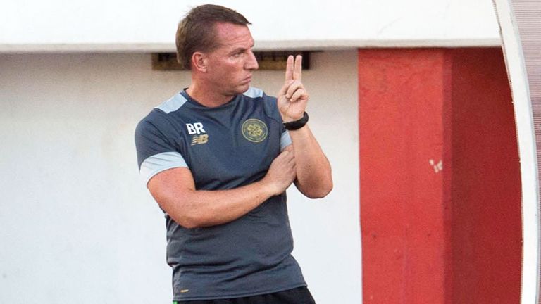 Celtic manager Brendan Rodgers is confident his team will progress
