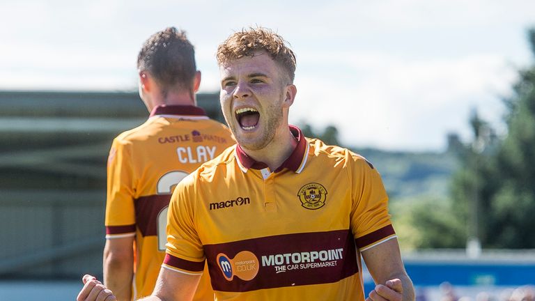 Motherwell's Chris Cadden has a bright future according to Andy Walker